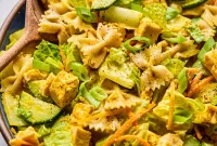 Vibrant Ginger Sesame Pasta Salad