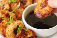 Sticky Sesame Chicken Bites Paleo Whole30 AIP
