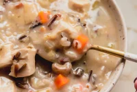 Velvety Gluten-Free Chicken and Wild Rice Soup