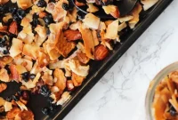 Wholesome Paleo AIP Blueberry Coconut Granola
