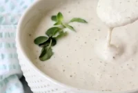 Indulgent Oregano Garlic Cream Sauce Whole30 Paleo AIP
