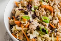 Effortless Low-Carb Egg Roll Bowl