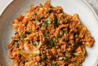 One-Pot Unstuffed Cabbage Skillet