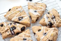 Paleo AIP Lemon Blueberry Scones