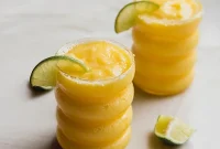 Refreshing Tropical Frozen Mango Mocktail Paleo AIP