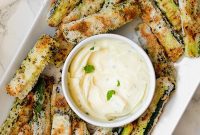 Crispy Low Carb Zucchini Fries Paleo Keto AIP Dairy Free