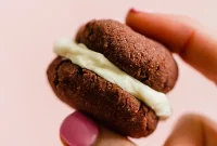 Delightful Red Velvet Mini Whoopie Pies Paleo Vegan AIP Gluten Free