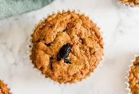 Irresistible AIP Paleo Gluten Free Carrot Cake Muffins