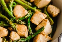 Zesty Chicken & Asparagus Skillet
