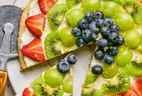 AIP Gluten Free Sugar Cookie Fruit Pizza