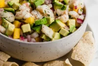 Tropical Clean Mango Shrimp Ceviche