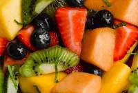 Zesty Honey Mint Fruit Medley