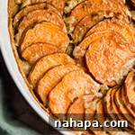 Delicious Whole30 Vegan Sweet Potato Gratin 5 Healthy Sweet Potato Gratin (Whole30, Vegan) thumbnail