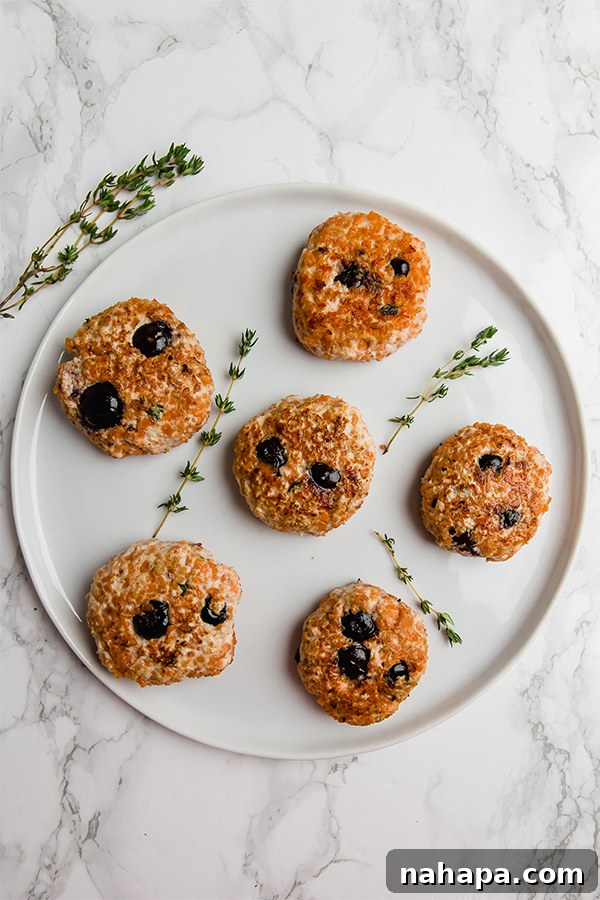 Wholesome Berry-Sweet Turkey Sausages 4 Sweet Potato Sausage - Delicious Egg-Free Breakfast