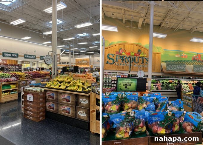 Budget Paleo: Smart Shopping at Sprouts 3 A colorful array of fresh fruits and vegetables in the produce section of Sprouts.