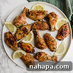 Lemon Pepper Chicken Wings recipe image