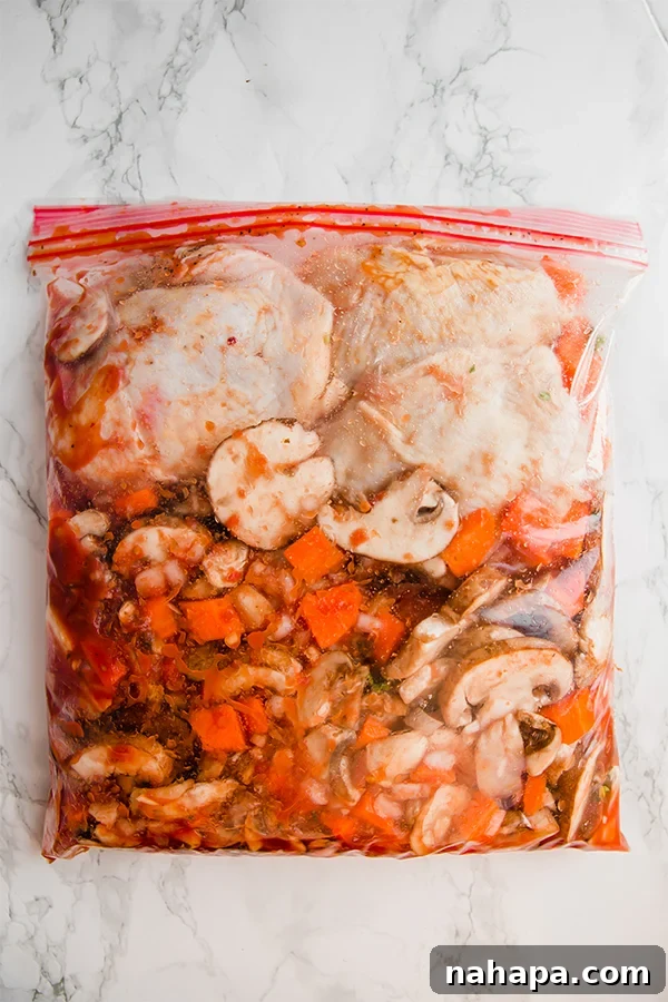 Slow Cooker Cacciatore Ingredients
