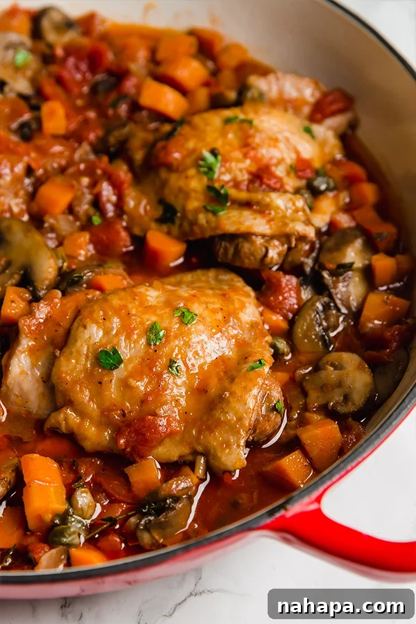 15 Brilliant Gluten-Free One-Pan Dinners 11 One pan chicken cacciatore, classic Italian comfort food