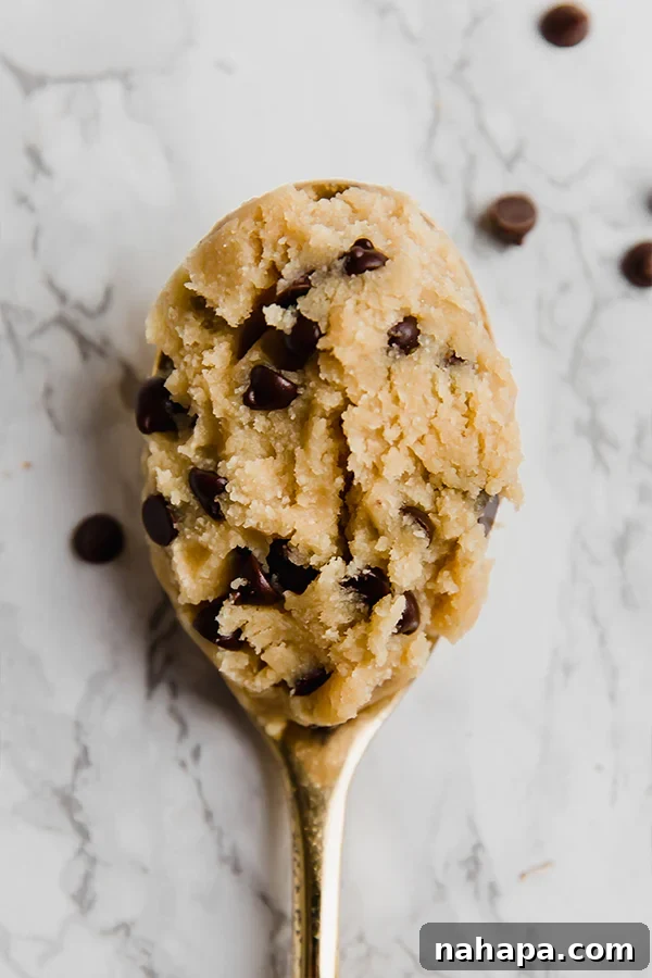 Gluten-Free Edible Cookie Dough