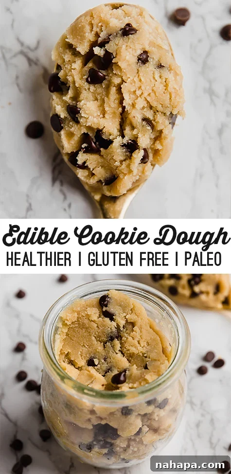 Edible cookie dough