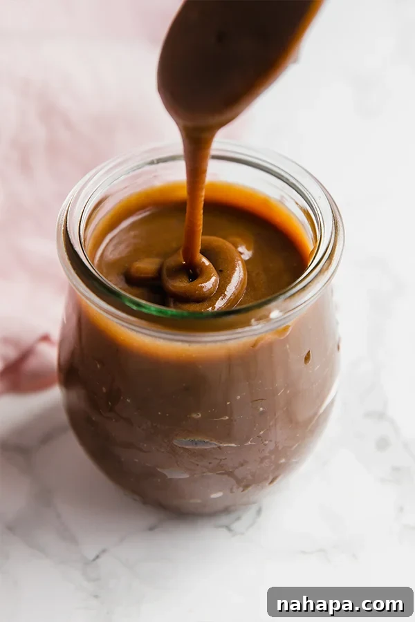 Paleo Dulce de Leche, ready to be served