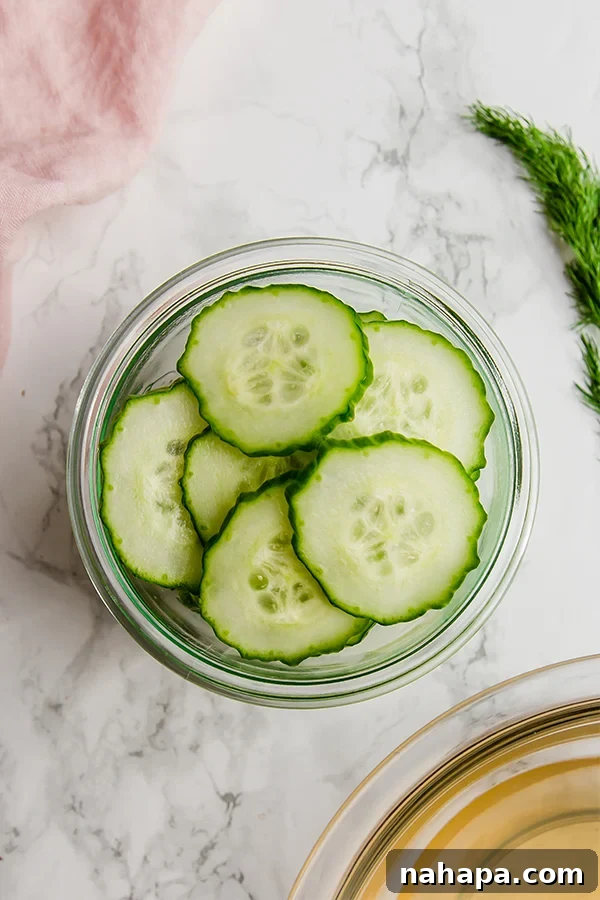 Instant Cucumber Pickles 4 Essential Ingredients for Making Homemade Quick Pickled Cucumbers