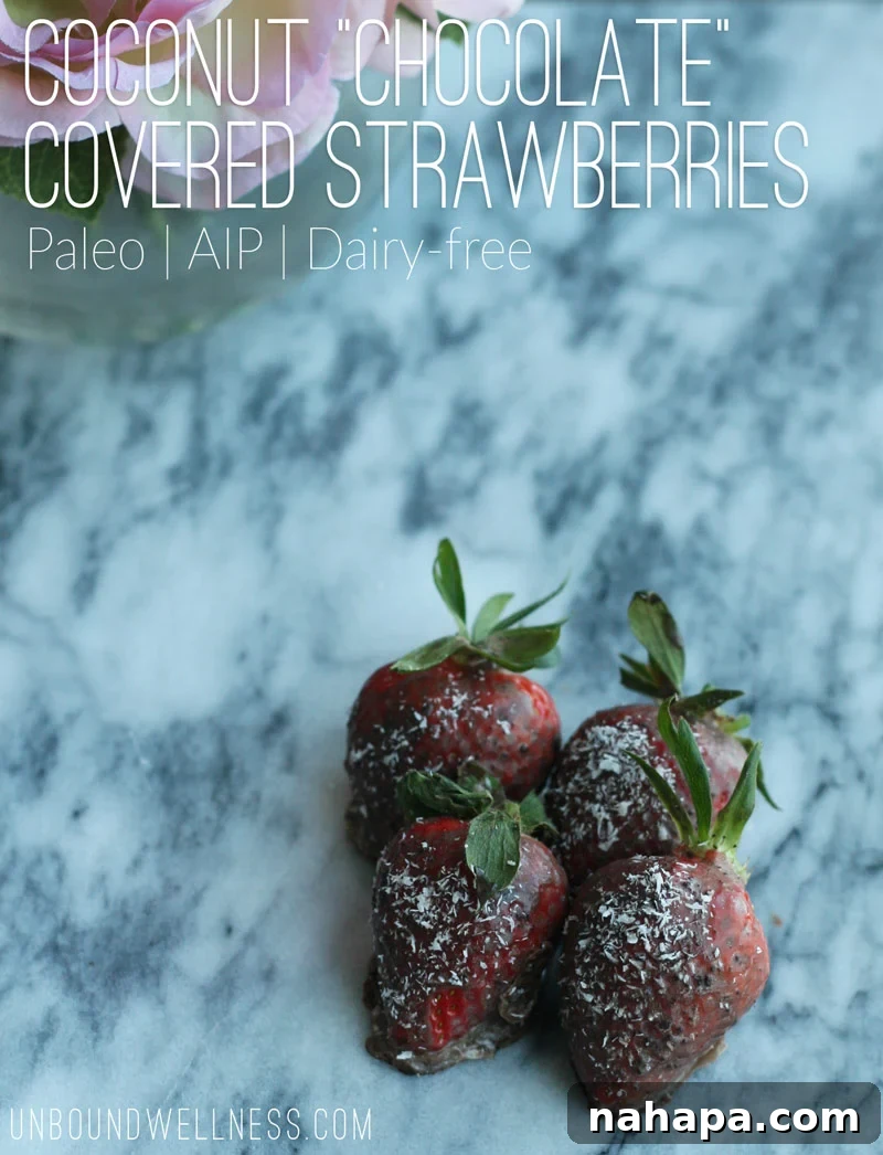Chocolate covered strawberries on a counter.