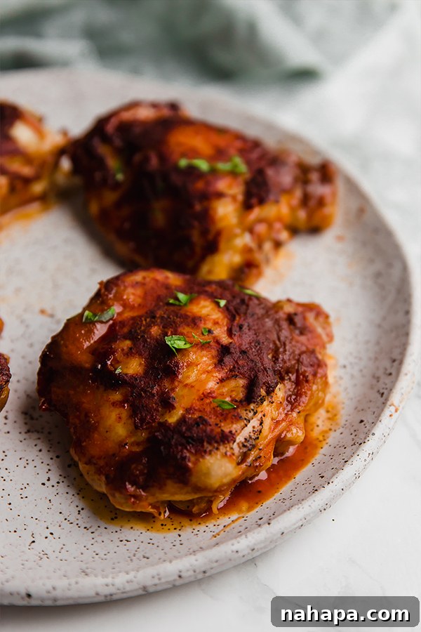 oven baked BBQ chicken - Crispy and Juicy