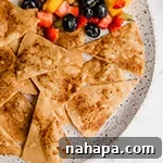 Grain-Free Cinnamon Sugar Chips & Fruit Salsa