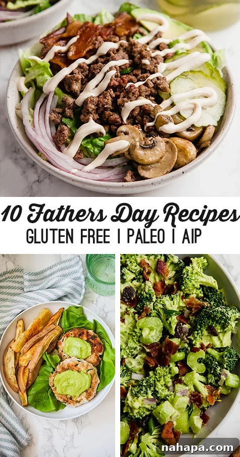 Father's Day Recipes and Meal Ideas for Paleo and AIP Diets