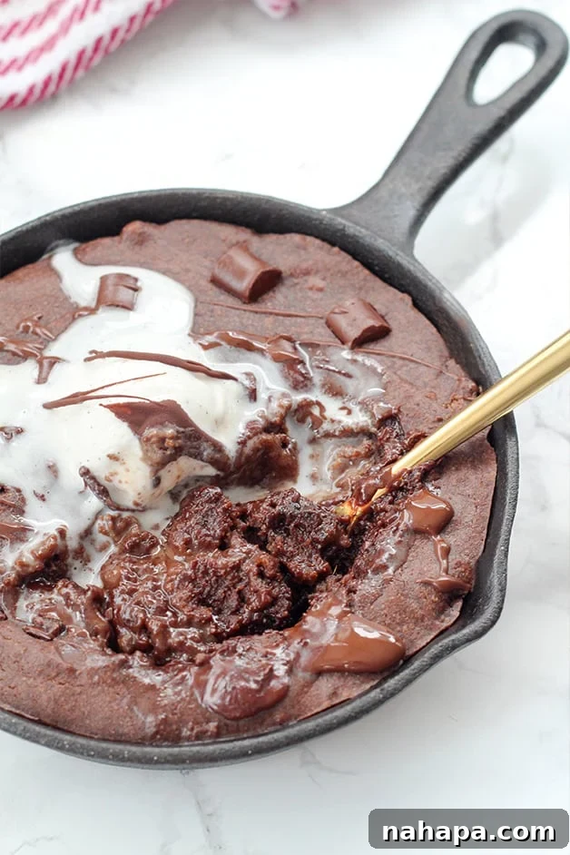 Paleo Brownie Skillet (AIP & Gluten Free) for Dessert