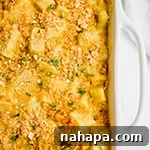 A delicious image of 'Cheesy' Sweet Potato Casserole