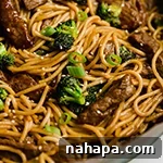 Gluten-Free Beef and Broccoli Lo Mein