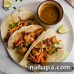 Thai Chicken Tacos