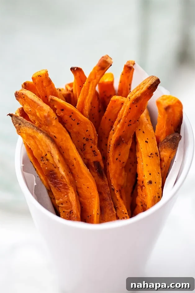 Beginner's 7-Day AIP Jumpstart 5 Crispy sweet potato fries in a bowl