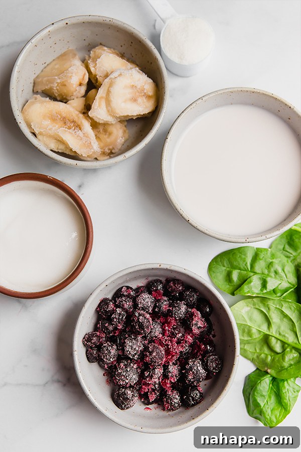 Smoothie Bowl Ingredients