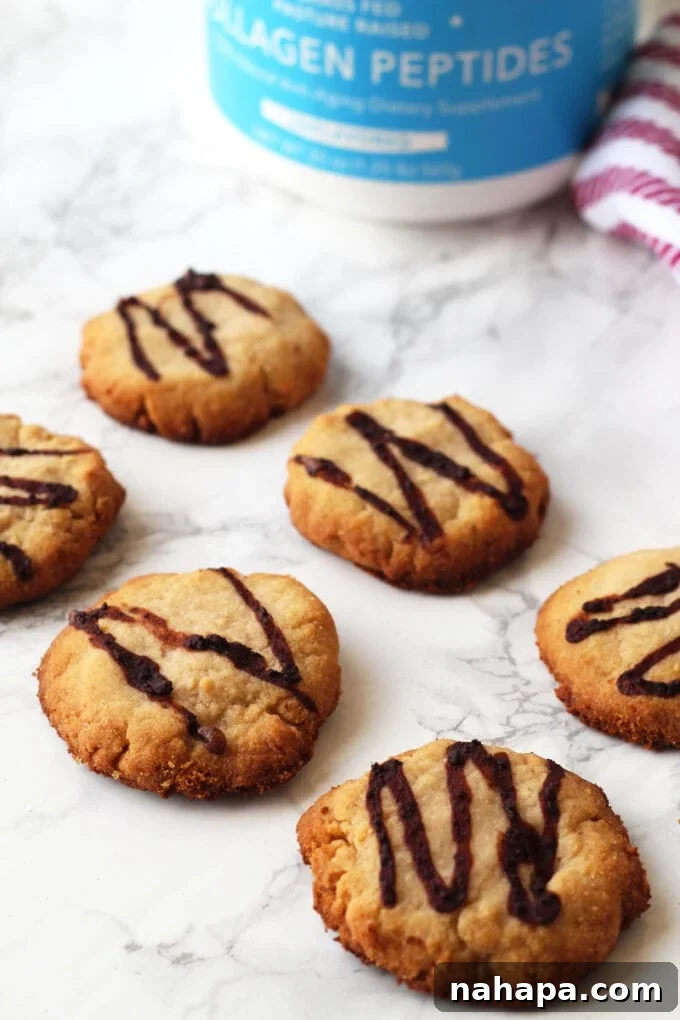 Smart Snacking 10 Quick Portable Bites 10 Paleo Collagen Protein Cookies - Healthy and Delicious