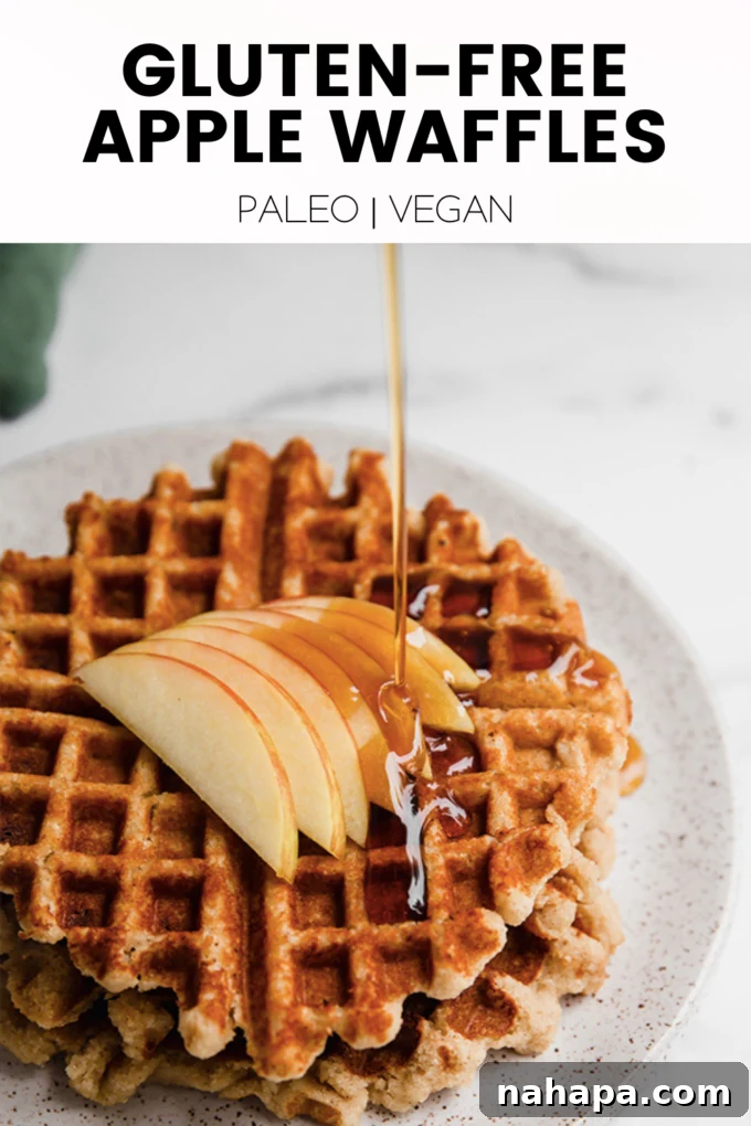 Wholesome Apple Waffles Gluten Free Paleo Vegan 5 img 16767 6