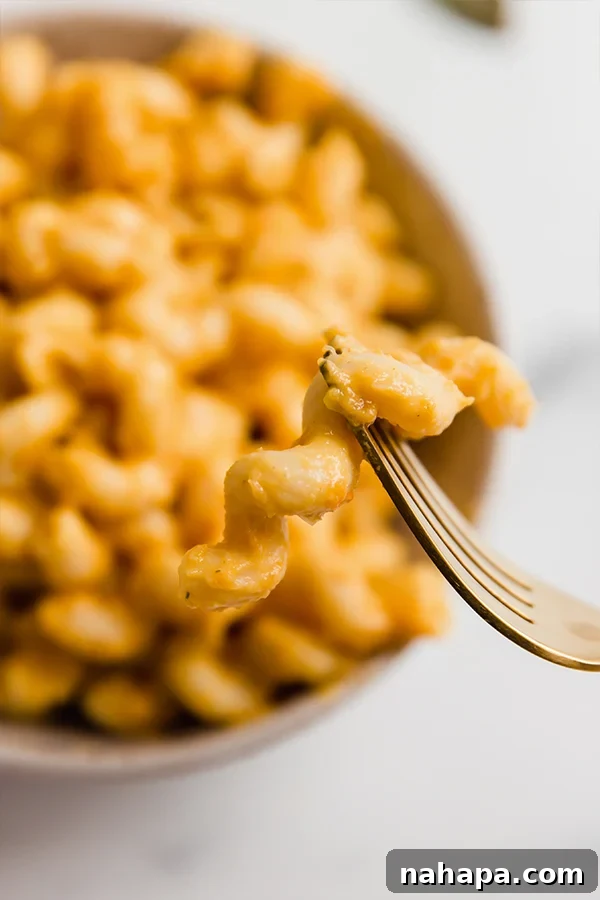 A bowl of butternut squash pasta.