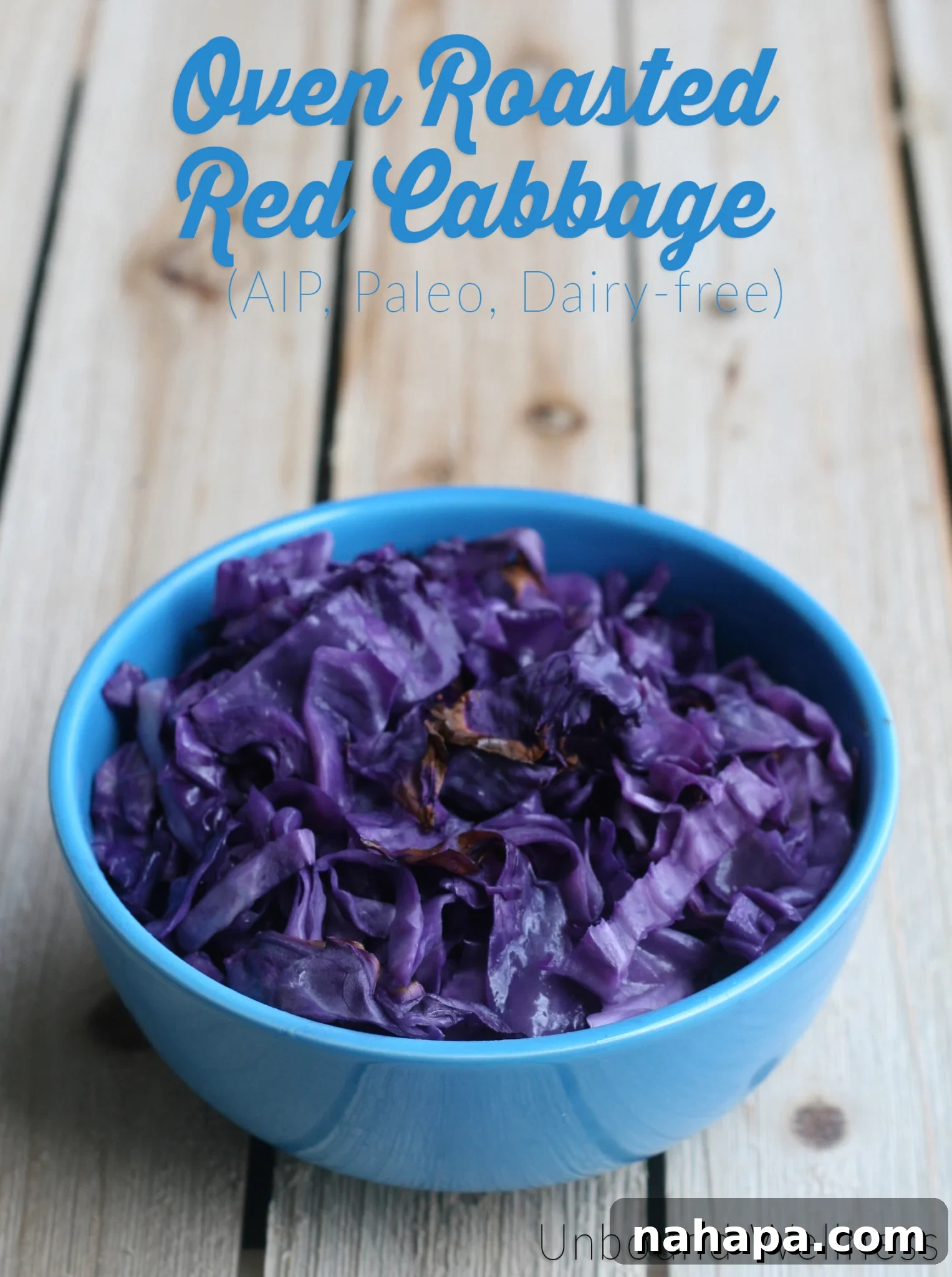 Oven Roasted Red Cabbage