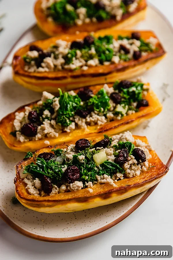 Stuffed Delicata Squash
