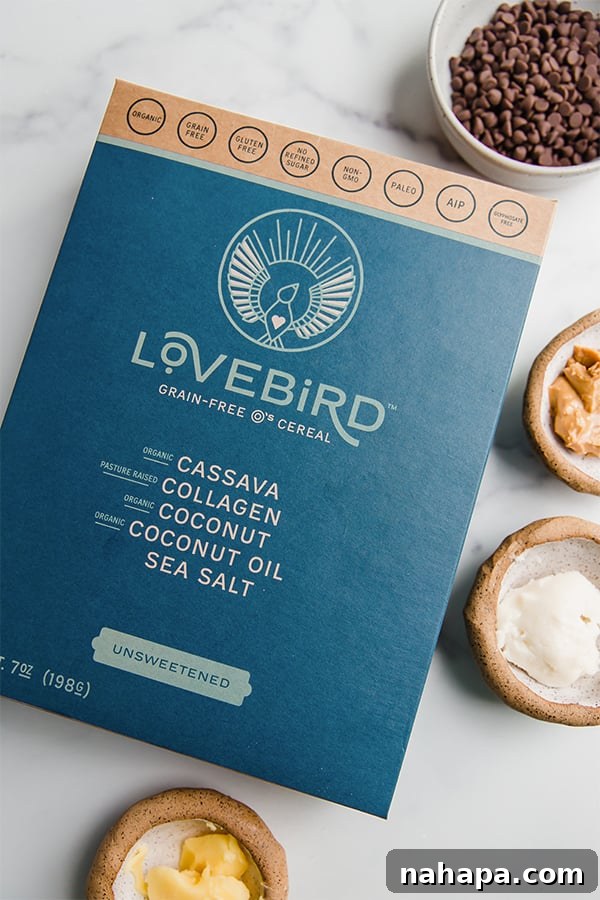 Ingredients for Gluten-Free Puppy Chow on a wooden board