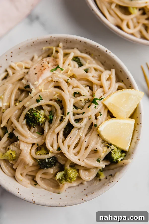 Easy One-Pot Lemon Chicken Pasta Gluten Free Dairy Free 6 One Pot Lemon Chicken Pasta