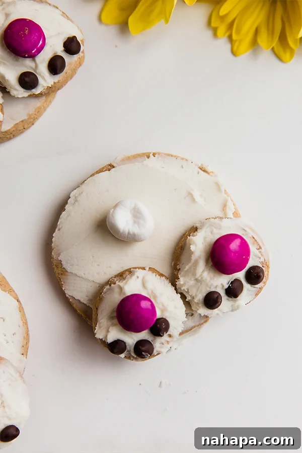 Bunny Bum Sugar Cookies