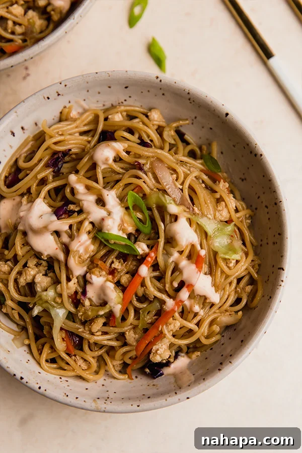 Egg Roll Ramen Stir Fry