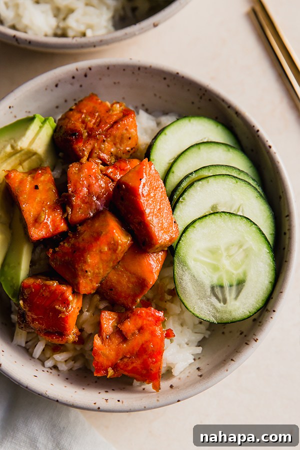Garlic Ginger Salmon Bowls