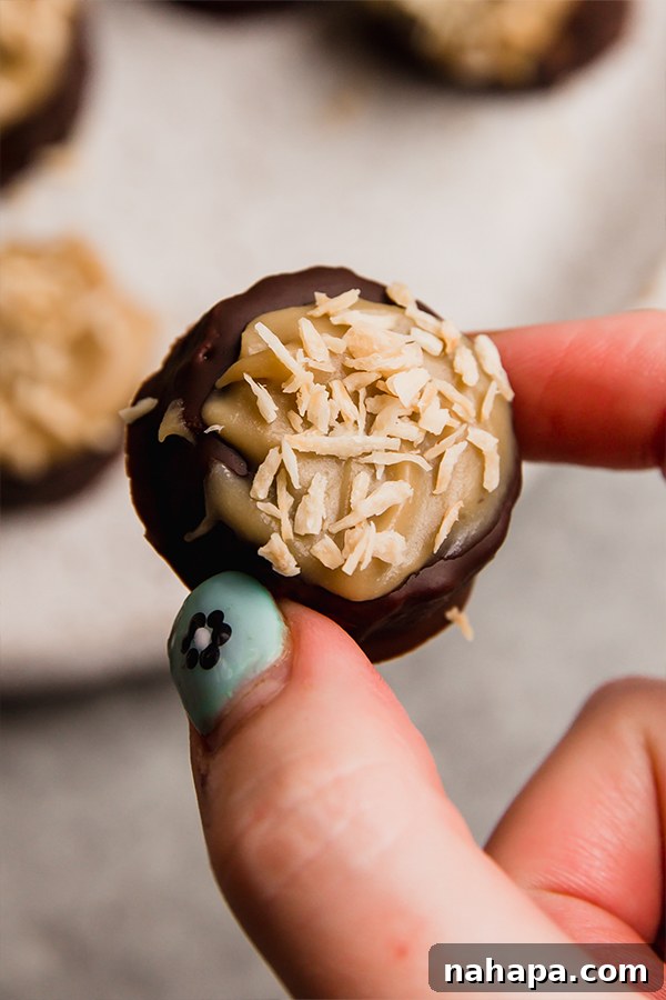 Samoa Banana Bites (Girl Scout Cookie Inspired)
