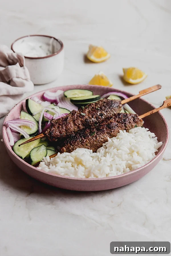 Easy Homemade Beef Kofta