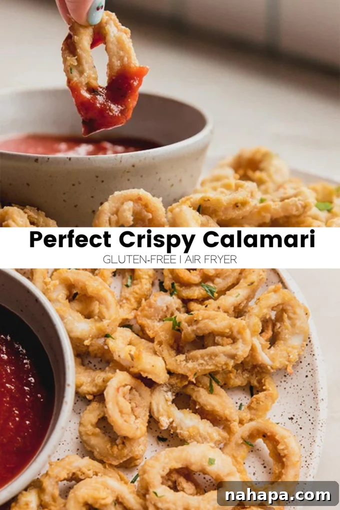 Air Fryer Golden Crispy Gluten Free Calamari 7 Perfect Crispy Calamari