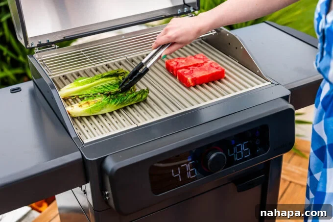 Testing the Current electric grill